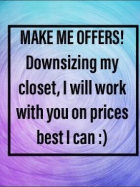 Closet Downsizing! Make me offers!
